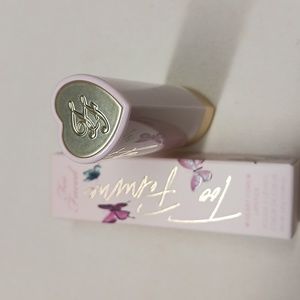Too Faced Too Femme Nothing Compare 2 U heart core lipstick New